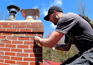 pointing a chimney in Auburn